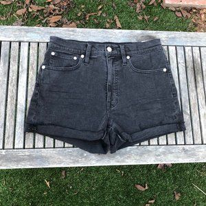 Madewell - High-Rise Denim Shorts in Lunar Wash